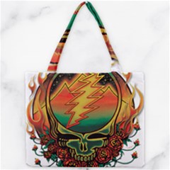 Grateful Steal Your Face Deadhead Hippie Logo Symbol Mini Tote Bag by Loisa77