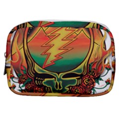 Grateful Steal Your Face Deadhead Hippie Logo Symbol Make Up Pouch (small) by Loisa77