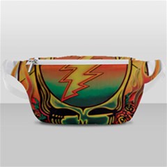 Grateful Steal Your Face Deadhead Hippie Logo Symbol Waist Bag  by Loisa77