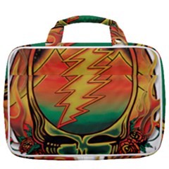 Grateful Steal Your Face Deadhead Hippie Logo Symbol Travel Toiletry Bag With Hanging Hook by Loisa77