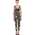 Mental Emojis Emoticons Icons One Piece Catsuit View1