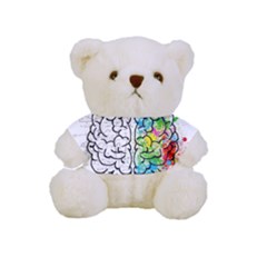 Brain Mind Psychology Idea Drawing Full Print Tee For Cuddly Teddy Bear by Loisa77