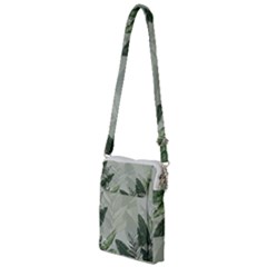 Banana Leaf Plant Pattern Multi Function Travel Bag by anzea