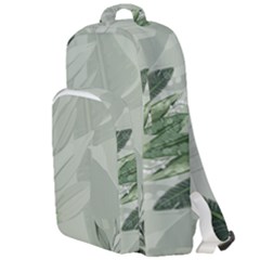 Banana Leaf Plant Pattern Double Compartment Backpack by anzea