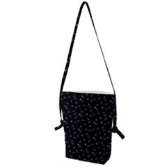 Abstract Texture Folding Shoulder Bag by anzea