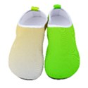 Gradient  green, yellow Kids  Sock-Style Water Shoes View1