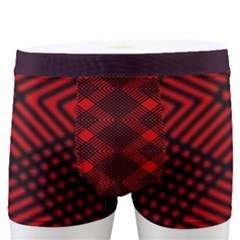 Pattern Rot Schwarz Men s Boxer Briefs by dedoma