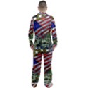 Usa United States Of America Images Independence Day Men s Long Sleeve Satin Pajamas Set View2