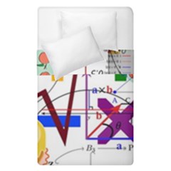 Mathematics Formula Physics School Duvet Cover Double Side (single Size) by Bedest