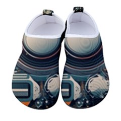 Technology Robot Internet Processor Women s Sock-style Water Shoes by Ravend