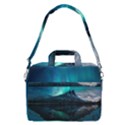 Aurora Borealis Mountain Reflection MacBook Pro 15  Shoulder Laptop Bag View2