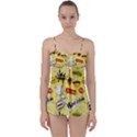 Cartoon Comics Pattern Babydoll Tankini Set View1