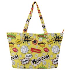 Cartoon Comics Pattern Full Print Shoulder Bag by Loisa77