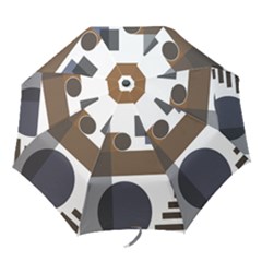 Background Wallpaper Abstract Folding Umbrellas by Ravend