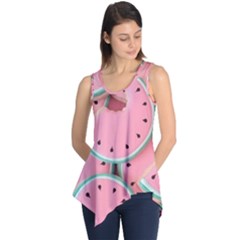 Aesthetic Cute Kawaii Watermelon Sleeveless Tunic by Perong