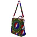 Grateful Dead Bear Pattern Crossbody Backpack View1