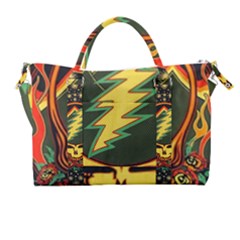 Grateful Dead Scarlet Fire Carry-on Travel Shoulder Bag by Perong