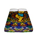 Dead Dancing Bears Grateful Dead Pattern Fitted Sheet (Full/ Double Size) View1