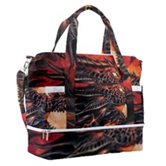 Dragon Sports Shoulder Bag With Shoes Compartment by Ndabl3x