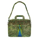 Peacock Feathers Bird Plumage MacBook Pro 15  Shoulder Laptop Bag View2