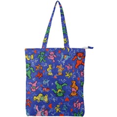 Grateful Dead Bears Double Zip Up Tote Bag by Perong