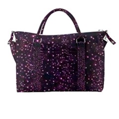 Glitter Light Lights Pastel Pattern Style Texture Carry-on Travel Shoulder Bag by Perong