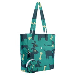 Happy Dogs Animals Pattern Everyday Shoulder Bag With Pouch Bag by Ket1n9