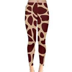 Animal Print Girraf Patterns Everyday Leggings  by Ket1n9