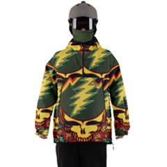 Grateful Dead Steal Your Face Deadhead Hippie Logo Music Men s Ski And Snowboard Waterproof Breathable Jacket by Perong