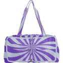 Spiral Vortex Rays Lavender Swirl Purple Multi Function Bag View1