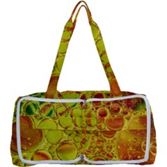 Oil Drop Water Oil Abstract Oily Multi Function Bag by Salmanaz77