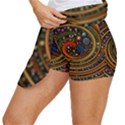 Swirl Vortex Emoji Cyclone Motion Art Women s Skort View2