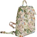 Textile Fabric Tropical Buckle Everyday Backpack View2