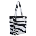 White Tiger Skin Everyday Shoulder Bag with Pouch Bag View1