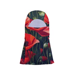 Flowers Poppies Bloom Blossom Art Adjustable Balaclava Face Mask