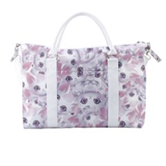 Sweet Kawaii Kitty Pattern (ai) Bk Carry-on Travel Shoulder Bag by dflcprintsclothing