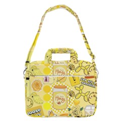 Marillo Pastel Zkt, Aesthetic, Stickers, Yellow Macbook Pro 15  Shoulder Laptop Bag by kyorashop23