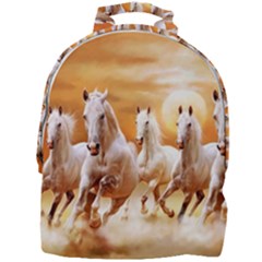 Seven Horses, Sun Mini Full Print Backpack by kyorashop23