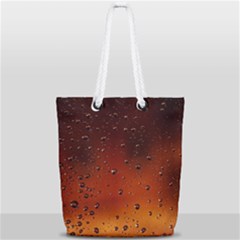 Water Drops, Lui, Amazing Full Print Rope Handle Tote (small) by kyorashop23