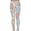 Usheen Carebears, Bears, Cat, Colorful, Cute, Pastel, Pattern Classic Yoga Leggings View2