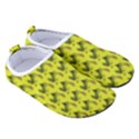 Fern Pattern 2 Yellow Kids  Sock-Style Water Shoes View3