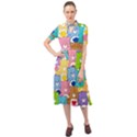 Care Bears, Adorable, Art Keyhole Neckline Chiffon Dress View1