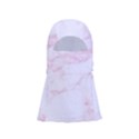 Pink Marble, Gold, Marble, Pattern, Pink, Rose Adjustable Balaclava Face Mask View1