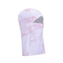 Pink Marble, Gold, Marble, Pattern, Pink, Rose Adjustable Balaclava Face Mask View3