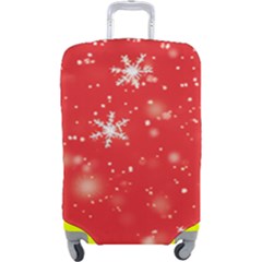 Christmas Ornament Luggage Cover (large) by Salmanaz77