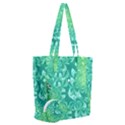 Retro Flower Pattern Design Batik Everyday Shoulder Bag with Pouch Bag View1