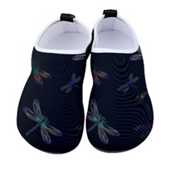 Background Pattern Dragonfly Women s Sock-style Water Shoes by Posterlux