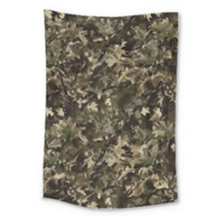 Camouflage Army Survival Uniform Large Tapestry by Posterlux