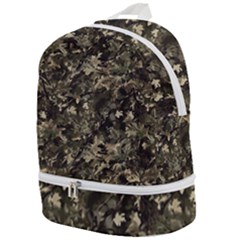 Camouflage Army Survival Uniform Zip Bottom Backpack by Posterlux