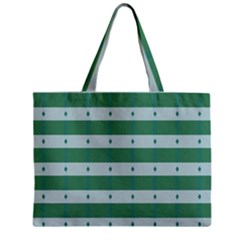 Pattern Triangle Zipper Mini Tote Bag by anzea